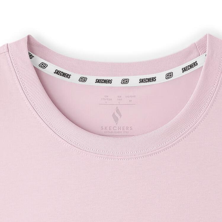 Skechers Sports Alliance Series Versatile Simple Comfortable Soft Short Sleeve T-Shirt Unisex Tops L225U199-01SX
