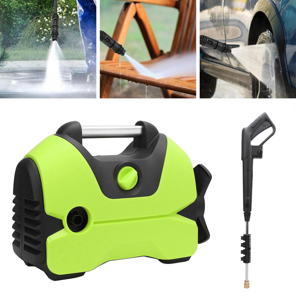 2000PSI 1.2GPM Electric High Pressure Washer with 32FT Outlet Pipe Foam Cannon Nozzle High Pressure Cleaning Machine for Cars Patios