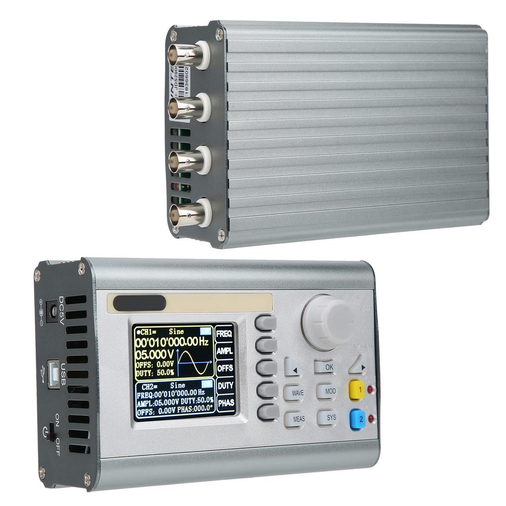 JDS2900 60M 2CH Function Arbitrary Waveform Signal Generator DDS Pulse Signal Sources