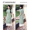 Elegant New Chinese Style A-Line Summer Dress
