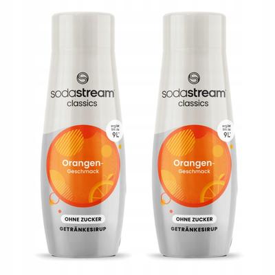 SodaStream Orange Zero Sirup Orangen-Zuckerfrei Konzentrat für Soda Maker