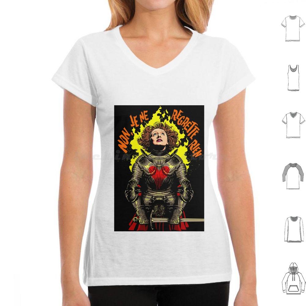 

The Sparrow T Shirt Cotton Men Women DIY Print France French War Soldier Patron Saint Hundred Years Orleans Cabaret Singer 4XL