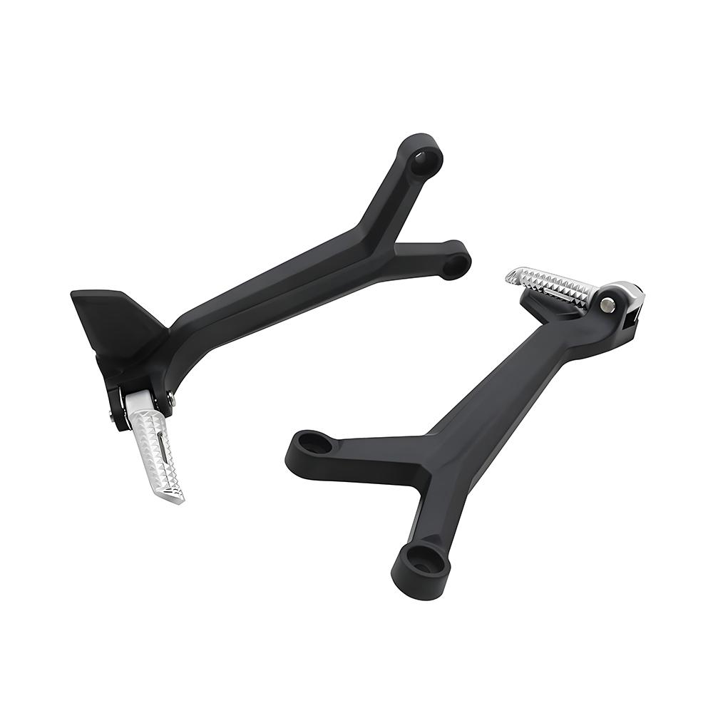 

For Trident 660 2025-2025 TRIDENT660 Trident660 2025 2025 2025 Motorcycle Rear Passenger Footpegs Kit Foot Rest Bracket Full Set