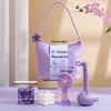 HANDUNYOU Light Luxury Purple Handbag Gift Set