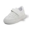 Kids White Shoes for School Boys Girls Casual Shoes Non-slip Soft Sole 2025 New Fashion Children Sports Shoes Hook&loop Trendy