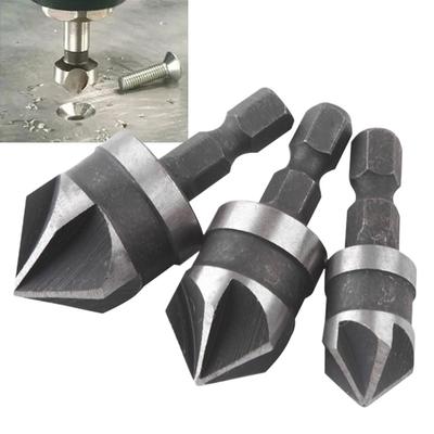 12/16/19mm Drill Bit Carbon Steel Chamferer Drilling