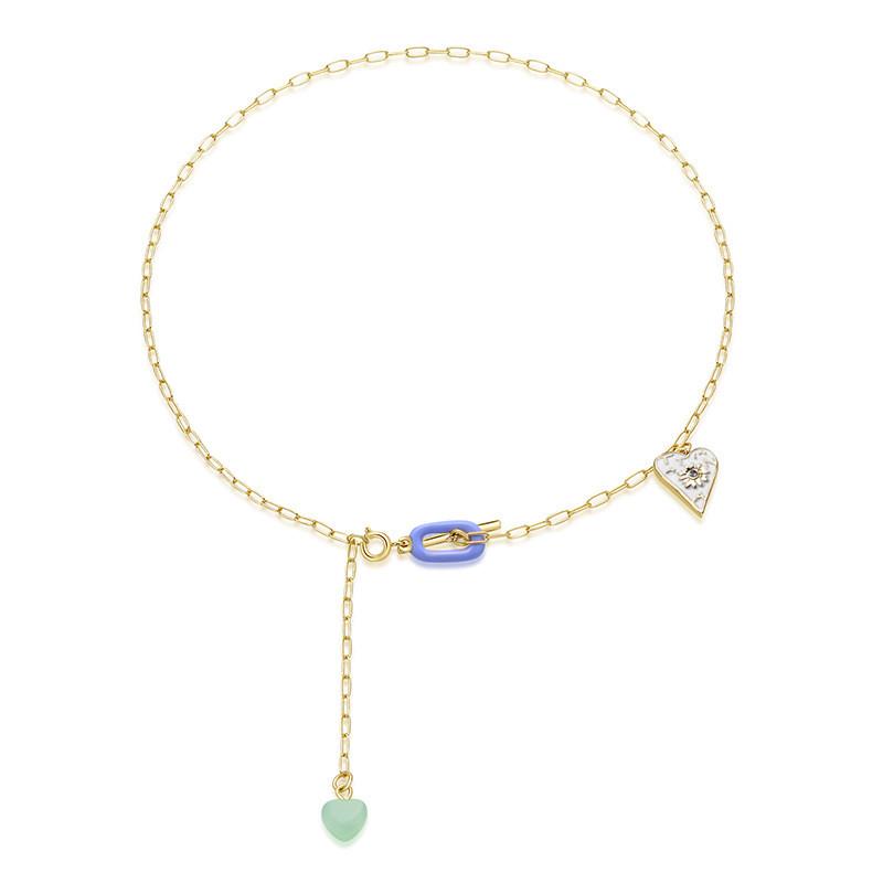 Heart Minimalist Exquisite Pendant Necklace In Durable Titanium Steel For Stylish Fashion Unisex