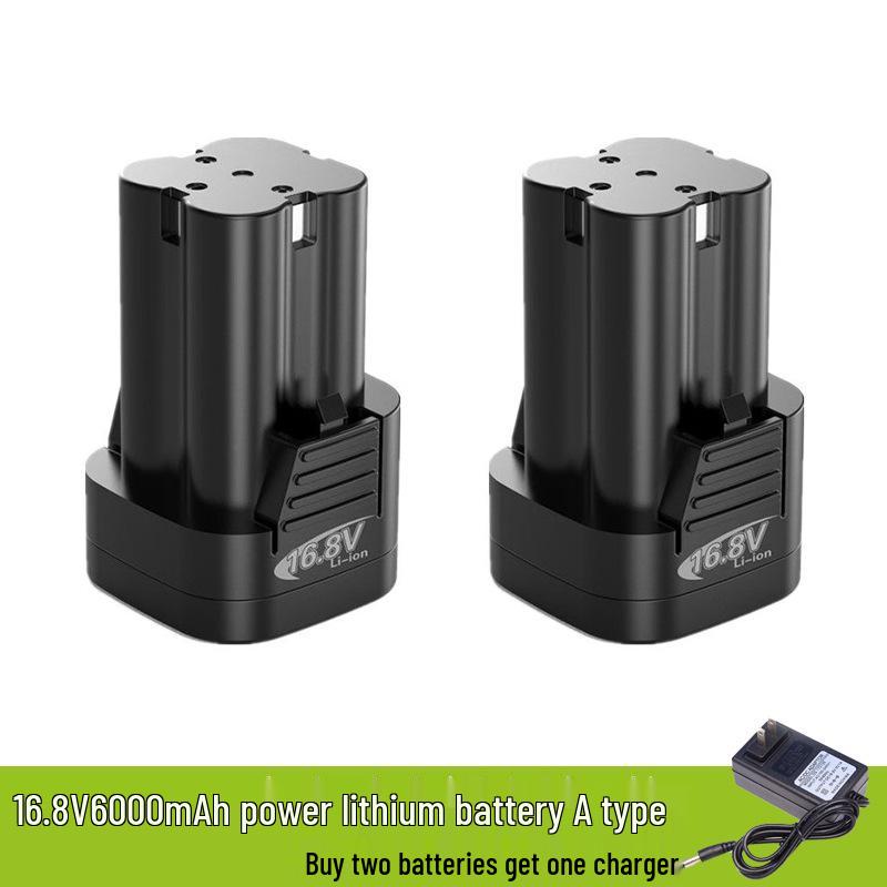 12V/16.8V Rechargeable Electric Drill with Lithium Battery & Charger, Cordless Hand Screwdriver