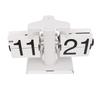 Flip Down Clock Multifunctional Vintage Mechanical Flip Desk Table Clock with Drawer for Office
