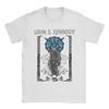 Funny Leon S Kennedy TShirts for Men O Neck Pure Cotton T Shirt Residents Evils Short Sleeve Tee Shirt Gift Clothing