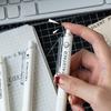 4pcs Silent Pens Set Cartoon Design TacoTaco 0.5mm Ballpoint Black Color Quick-dry Gel Ink for Writing Office School A3015