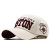 Oston Three-Dimensional Embroidery Letters Men And Women Baseball Hat Cotton Washed Outdoor Cap Hipster