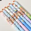6pcs Creative Capybara Neutral Pen Cute 0.5mm Black Ink Signature Pens Stationery Gift School Writing Supplies