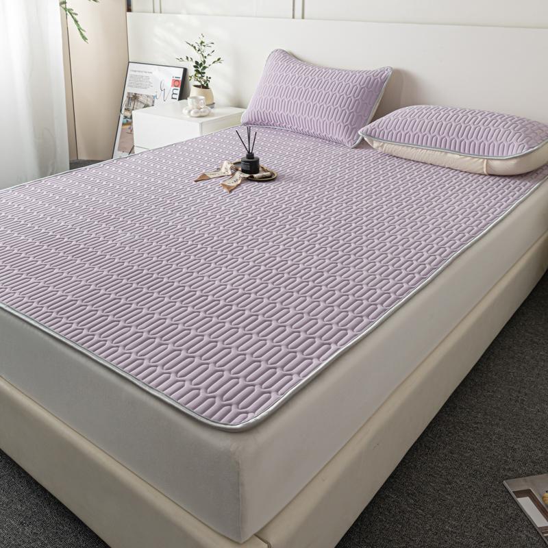 

Летний охлаждающий стеганый защитный чехол для матраса, латексный утолщенный дышащий наматрасник для односпальной кровати размера «queen-size» размера «king-size» 90x190cm 2pcs set