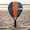 Racket de Pádel Sand Ligera de Fibra de Carbono Equipo Deportivo para Adultos, Partido Ud Azul