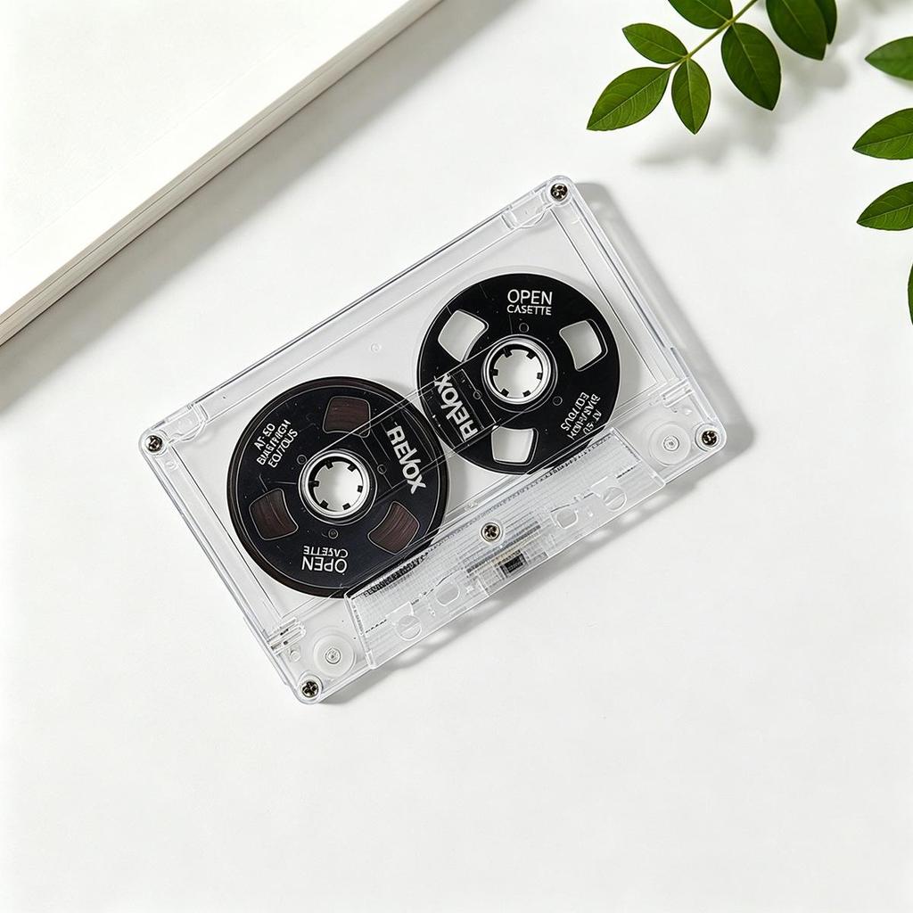Doppelseitige Metall-Mini-Spule, 50-Minuten Typ I Leerkassette