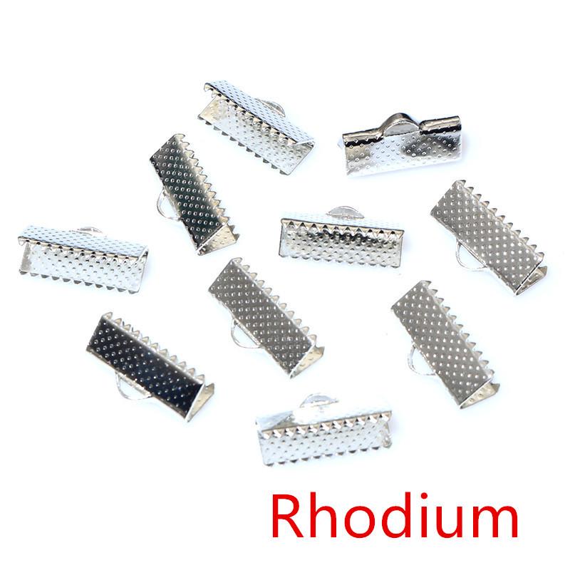 50-Pack Vest Buckle Snap Buttons with Teeth Ribbon Rope Clasp for DIY Jewelry