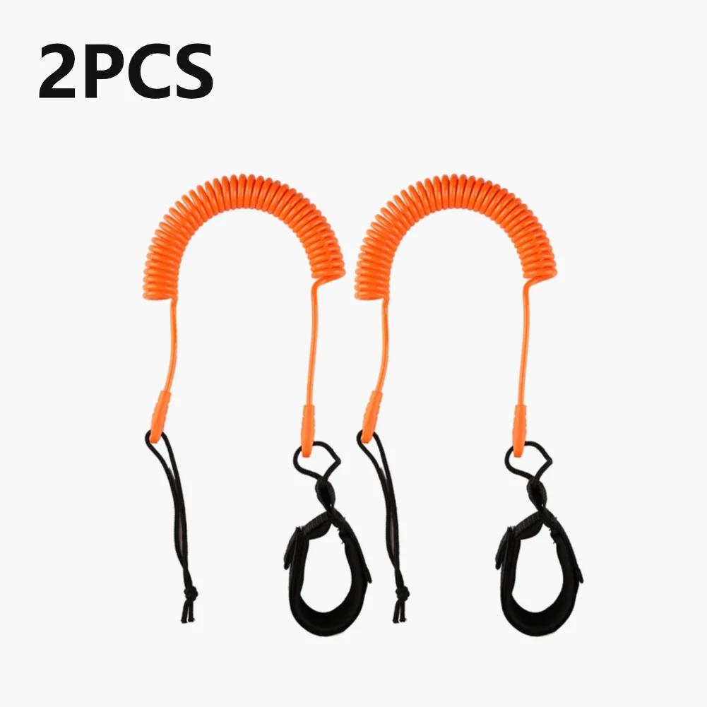 Sup Board Foot Leg Rope Practical Coiled Surfboard Leash Elastic Surfing Stand UP Paddle Board Ankle Leash Surfing Accessories
