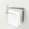 4 In 1 Rotate Punch  Kitchen Multifunction Bathroom Towel Hanger Rack