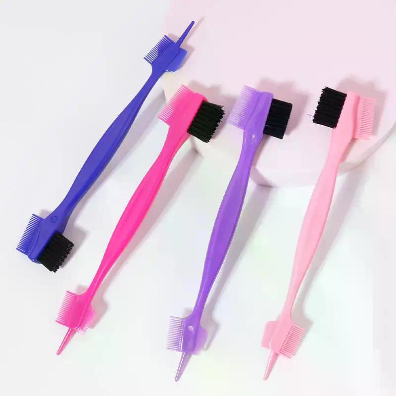 Edge Control Brush Comb Used For Combing And Cutting Hair On The Edges And Back Of Women Special For Real Hair Wigs