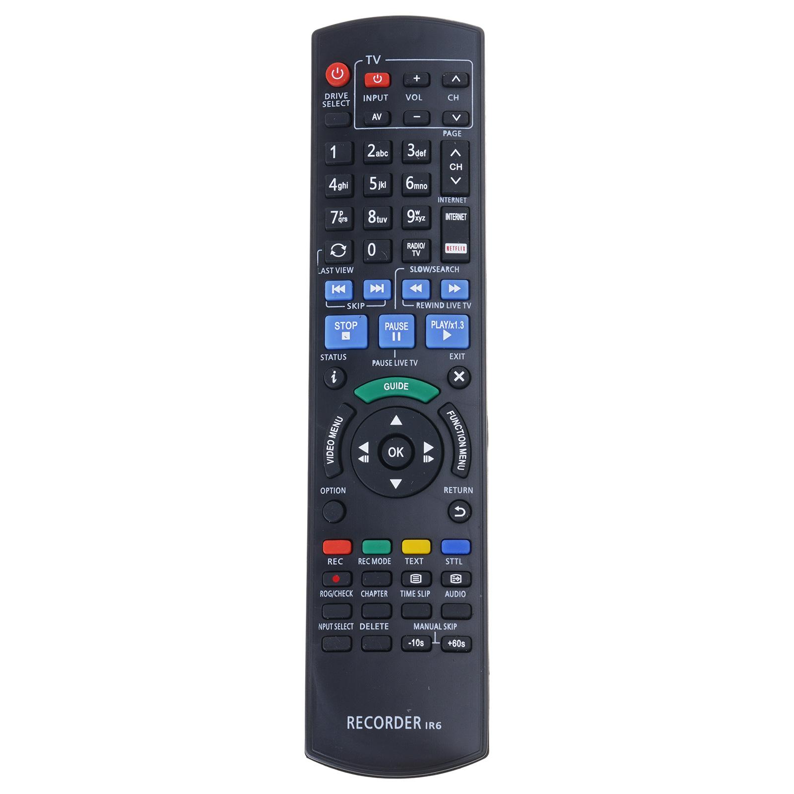 

DVD Remote Control N2QAYB001077 for DMRHWT260GN DMRPWT560 DMR-PWT560GN & Other Models No Programming Required