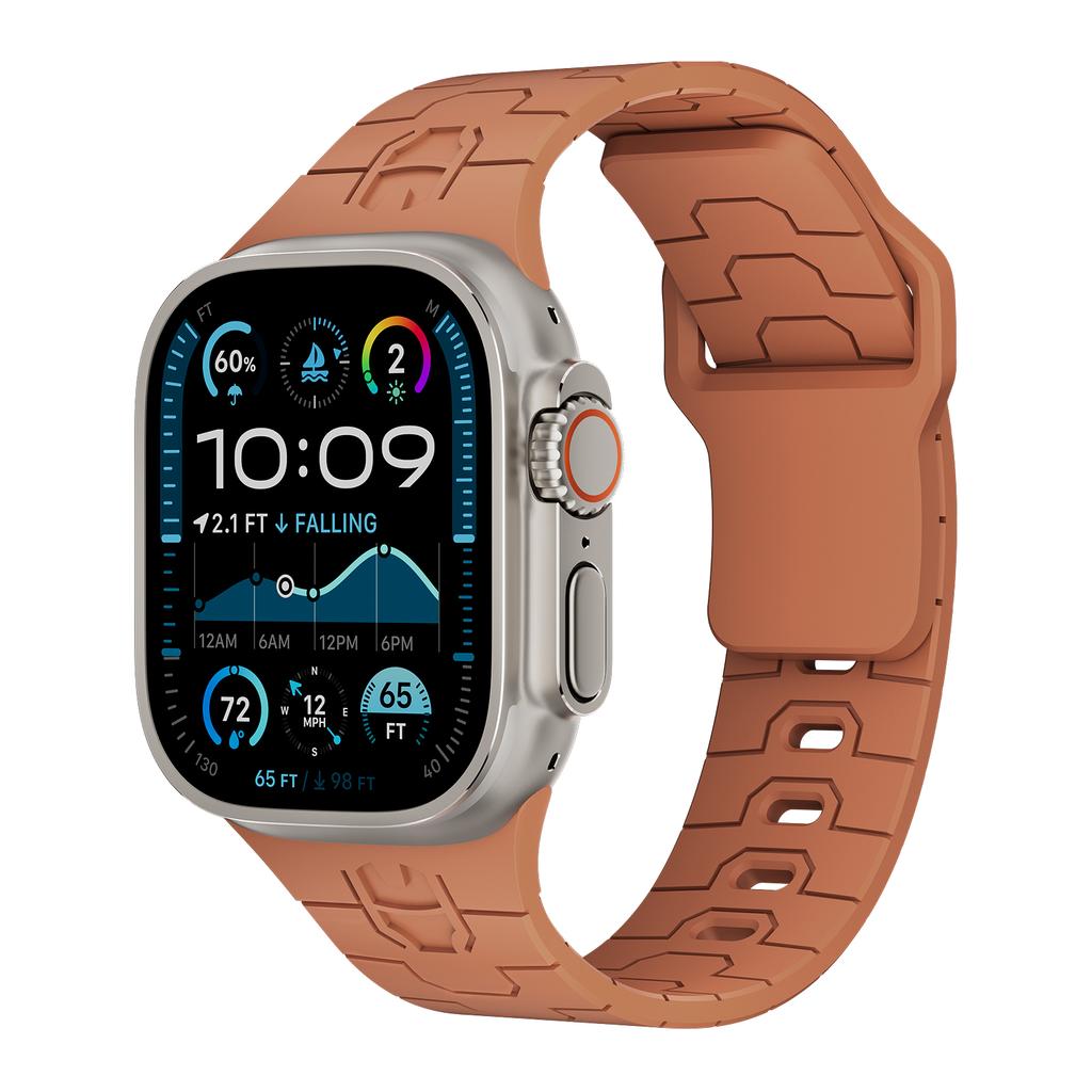 Silicone Strap for Apple watch 10 band 46mm 45mm 44mm 49mm 42mm 41mm 40mm Sport bracelet correas iWatch series 9 8 7 SE ultra 2