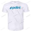 T-shirt Marca di Moda Unisex Stile Largo Nuova T-shirt Nera Polini Italia Scooter Racer Personalizzata Unisex Colore Top Maglietta Unisex
