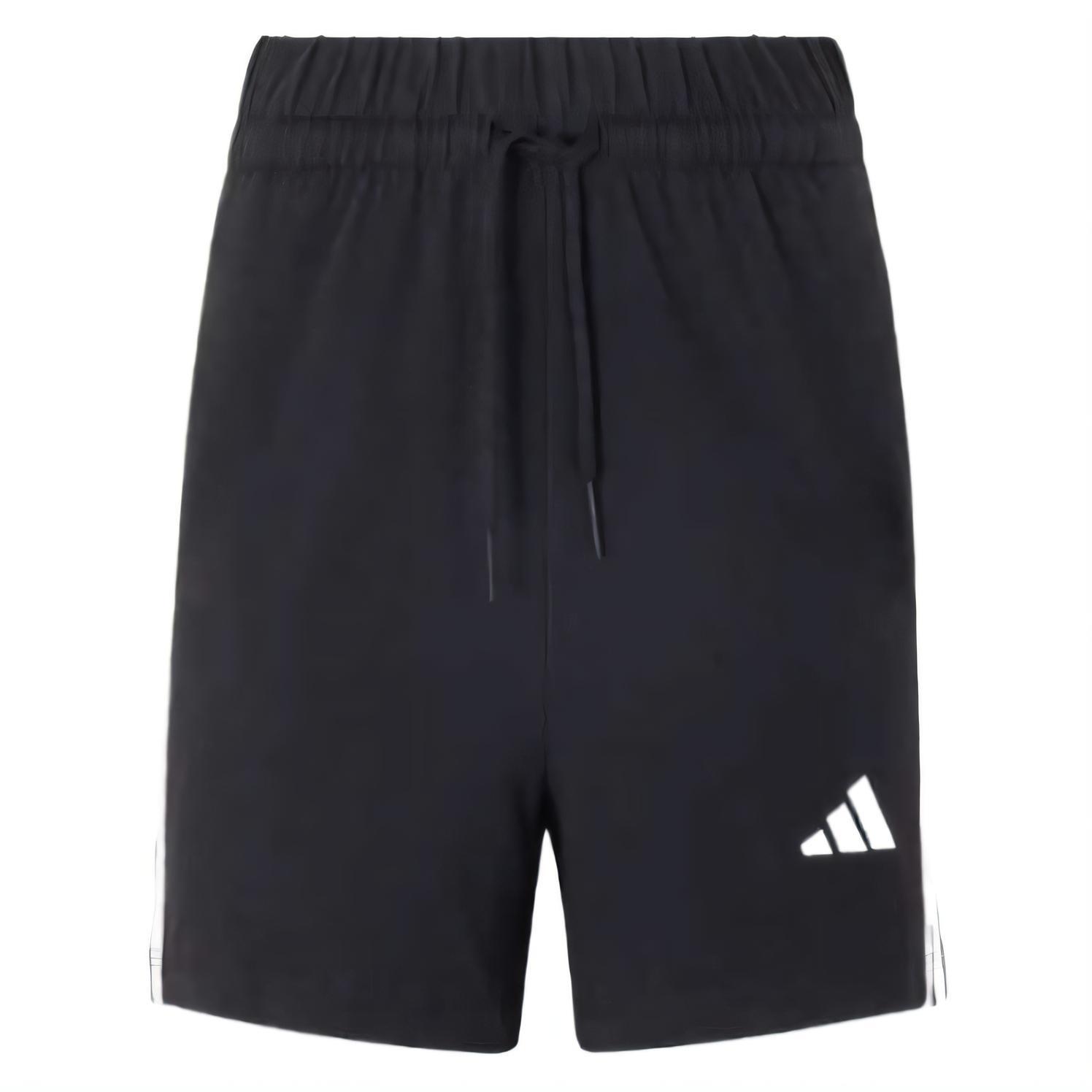 (WMNS) adidas 3 Tripes Shorts Asia Sizing  Black White  Women s JY8574 XL