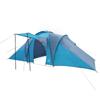 VidaXL Camping Tent 6 Personnes, Shade Tent with Carry Bag, Portable Awning with Sidewalls for 94344