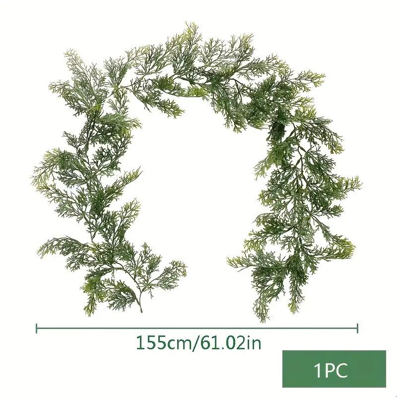 Simulation Pine Needle Vine Green Plant Pine Needle Home Wall Decoration Vine Christmas Decoration Simulation Vine