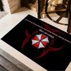 Umbrella Corporation Logo Floor Mat Design for Bedrooms Playrooms Living Rooms Kitchen Anti-slip Rug Decorate Offices Gift for Festivals