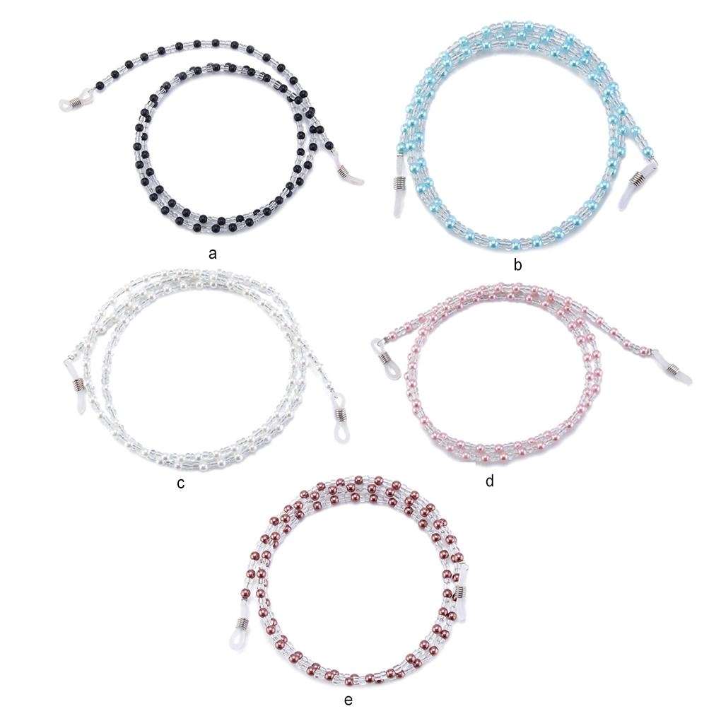 Eyeglasses Chain Ornament Beautiful Strap Decoration Fashion Decor Accessory Beads Cords Pendants Sunglasses Cord Lanyard