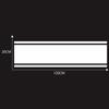 Car Hood Stripe Sticker Universal Auto Racing Stripes Body Side Vinyl Modified Stripe Decal Decoration