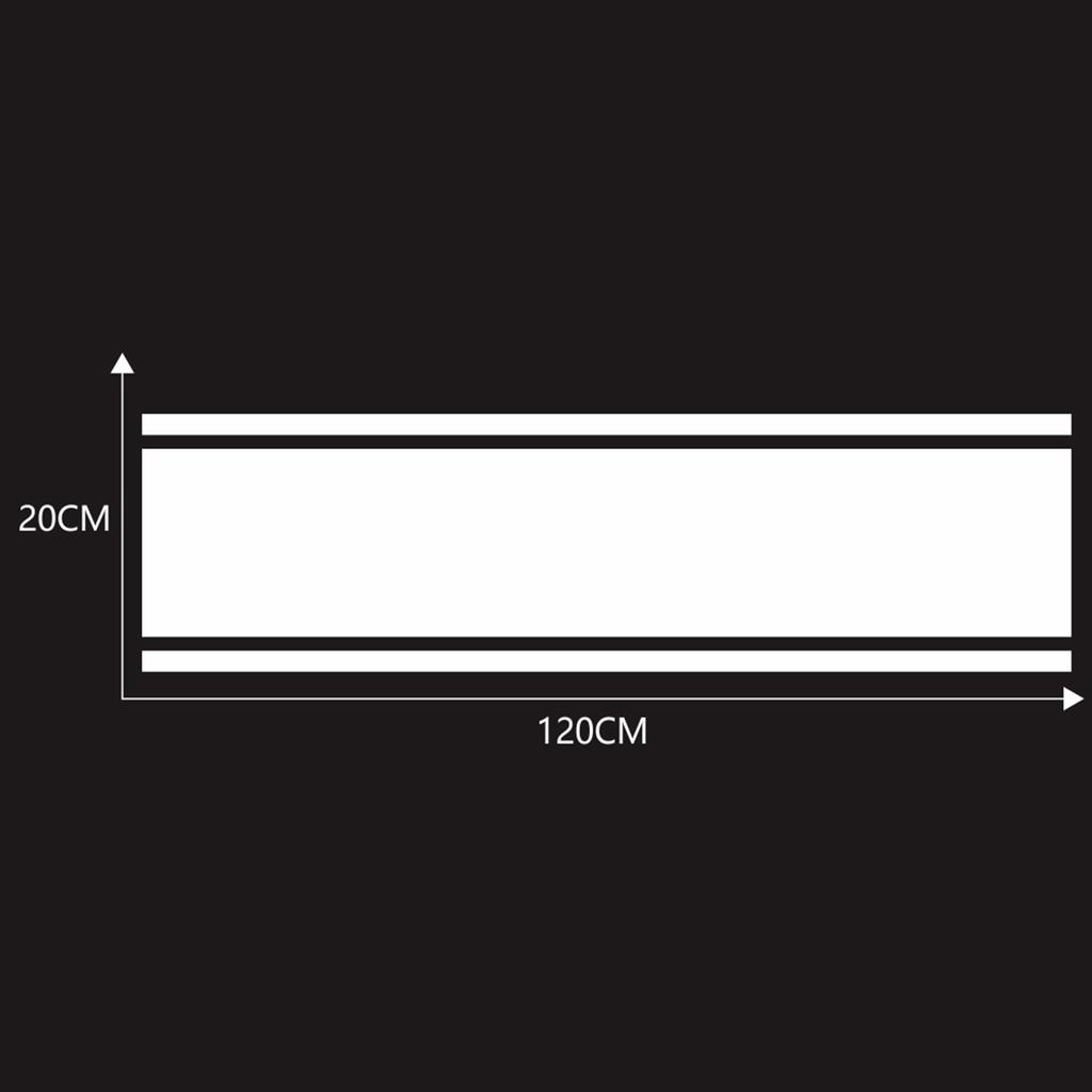Car Hood Stripe Sticker Universal Auto Racing Stripes Body Side Vinyl Modified Stripe Decal Decoration