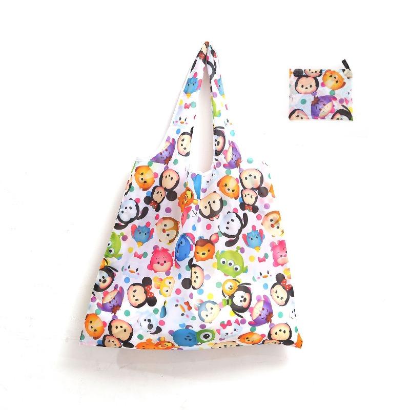 Reusable Shopping Bag, Foldable and Portable Large Capacity Shopping Bag, Suitable for Shopping, Office, Travel, Parties, Organizing and Storage