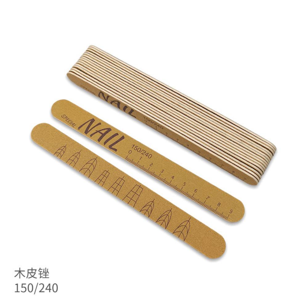 5Pcs Double-Sided Nail Sanding Grinding Tools 100/180 Grit Nail Sanding Bar  Manicure Tools 150/240