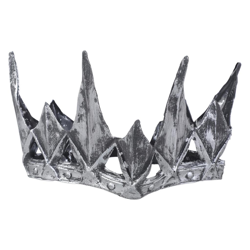 Medieval Old-fashioned Vintage Crown for Men Fashionable for Parties and Festivals Vintage King Crown Headdress Crown