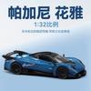 Makeda 1:32 Pagani Flower Ya Sound and Light Simulation Car Model Children's Puzzle Toy Gift Ornament Advanced Collection