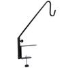 16 Inch Deck Bird Feeder Hook Heavy Duty Steel Deck Bird Feeder Hanger Holds 35lbs with Holds 35lbs for Lanterns Wind