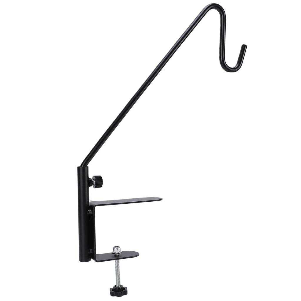 16 Inch Deck Bird Feeder Hook Heavy Duty Steel Deck Bird Feeder Hanger Holds 35lbs with Holds 35lbs for Lanterns Wind