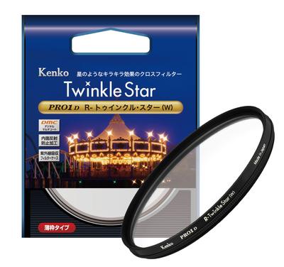 Kenko Cross Filter PRO1D Star 49mm 4 Cross Effect for Night and Light Production 824917 R-Twinkle (W) View, Illumination,