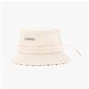 Jacquemus 223ac001 1514 11e Le Bob Gazeau Bow Bucket Hat