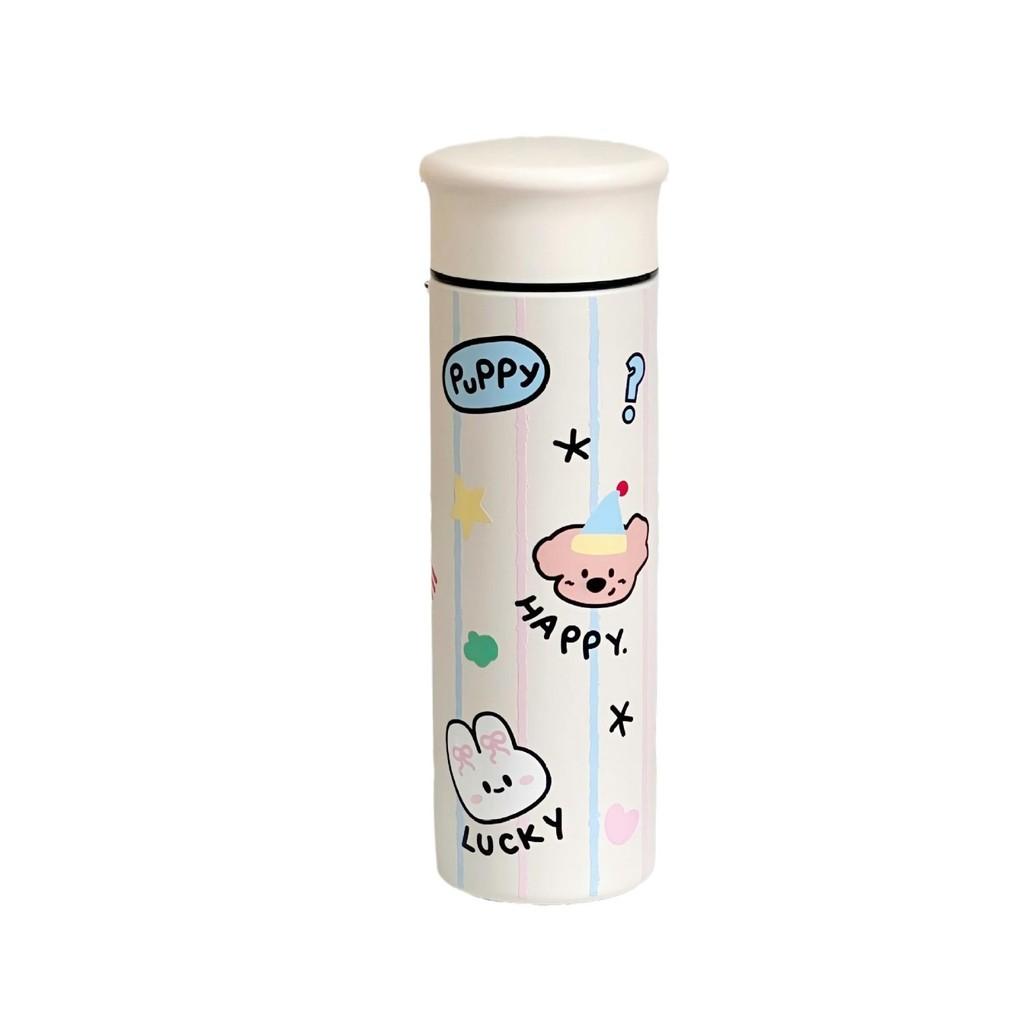 Cute 304 Stainless Steel Thermos Bottle With Leakproof Lid For Student Travel And Gift