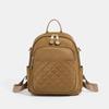 A Fashionable Diamond-shaped Double-shoulder Women's Outdoor Travel Bag