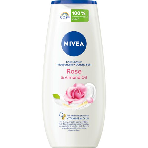 NIVEA Rose & Almond Oil Shower Cream 250ml