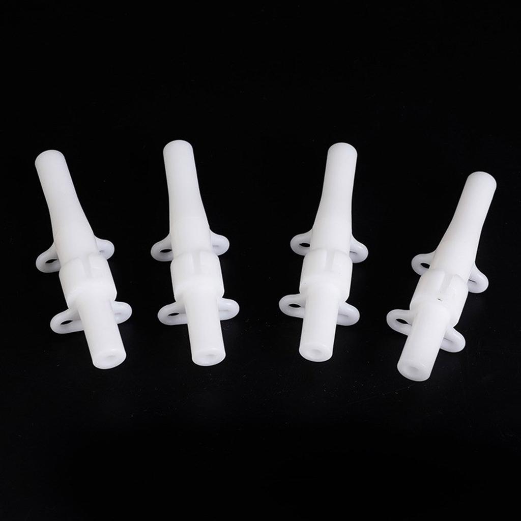 10lots Tent Feet Corner Center Connectors Pipe Light Weight Tent Connectors for Outdoor Camping Tent