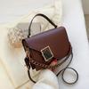Simple Single Shoulder Bag Korean Style Small Square Bag Trendy Woman's Crossbody Bag  Party