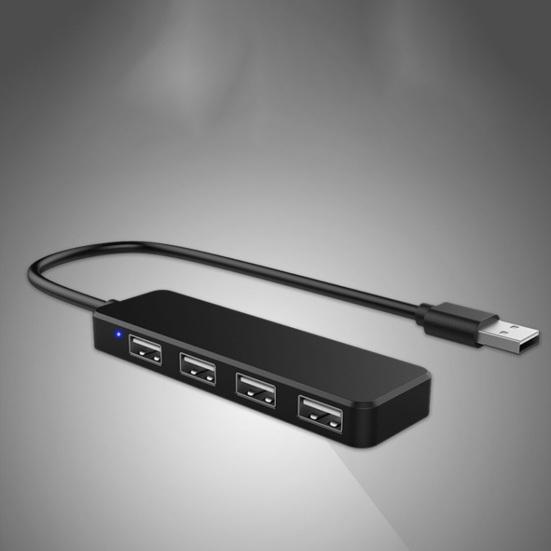 USB Port Hub Play Compact 4-in-1 Multifunctional Plug USB 2 Extension Adapter
