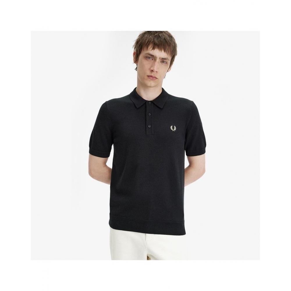 Fred Perry Classic Merino Wool Knit Shirt Afpm2417623 198
