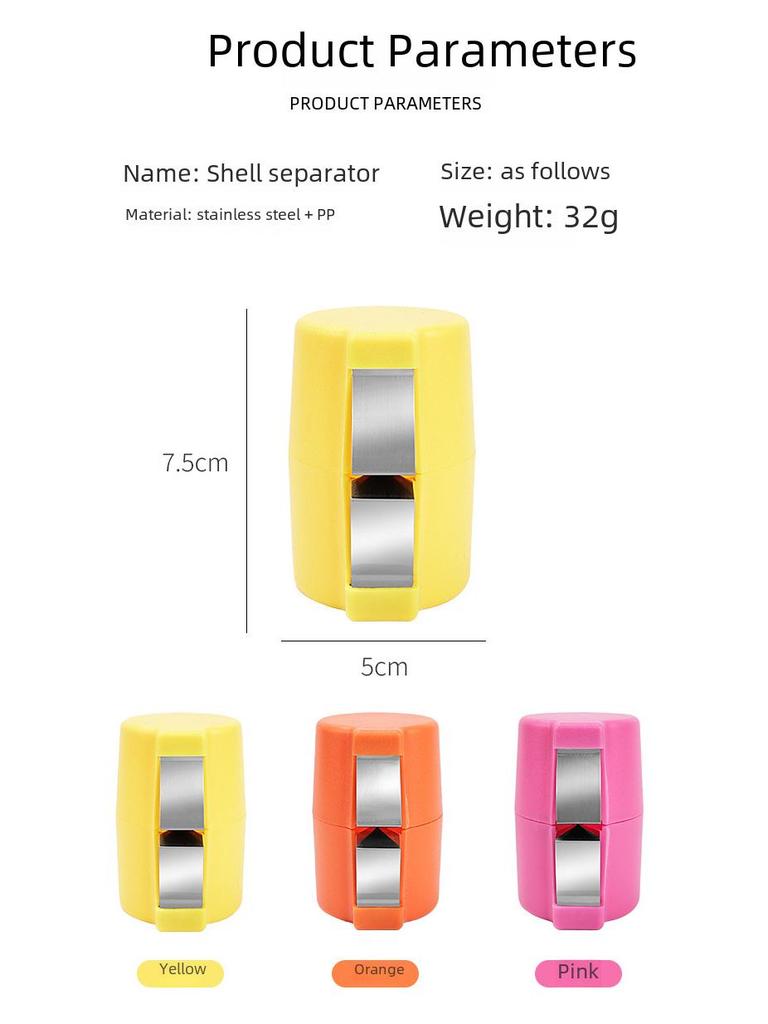 Kompaktní šlehač vajec a otvírák skořápek pro kuchyň